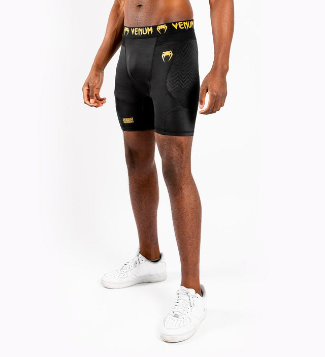 Venum Compression shorts G Fit – Black/Gold – Compression shorts & spats