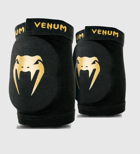 Venum Elbow pads Kontact - Black/Gold - Elbow pads