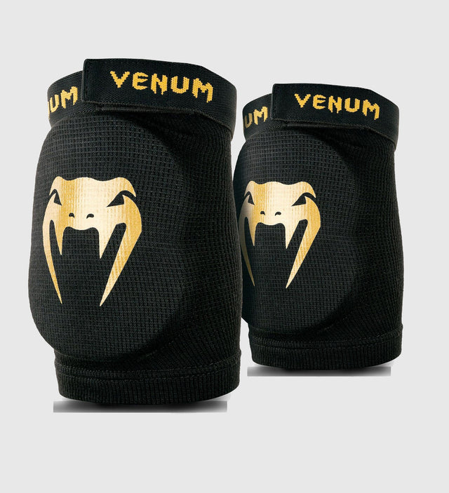Venum Elbow pads Kontact - Black/Gold - Elbow pads
