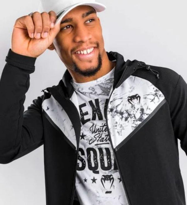 Venum Hoodie Laser Evo 2.0 - Black/Marble - Hoodies & sweatshirts
