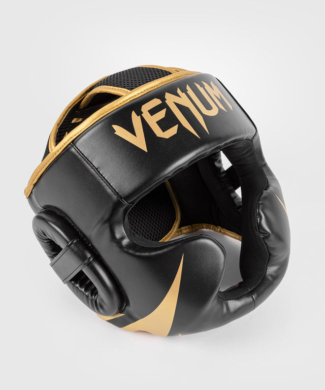 Venum Head guard Challenger – Black/Gold – Head guards