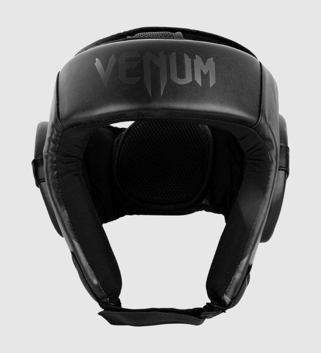 Venum Head guard 'Open Face' Challenger – Black – Head guards