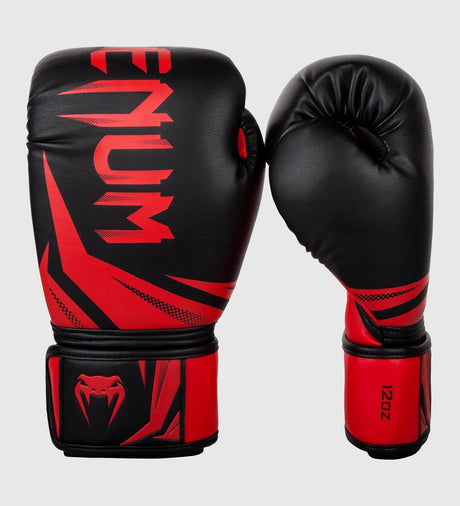 Venum Boxing gloves Challenger 3.0 - Black/Red - Boxing gloves