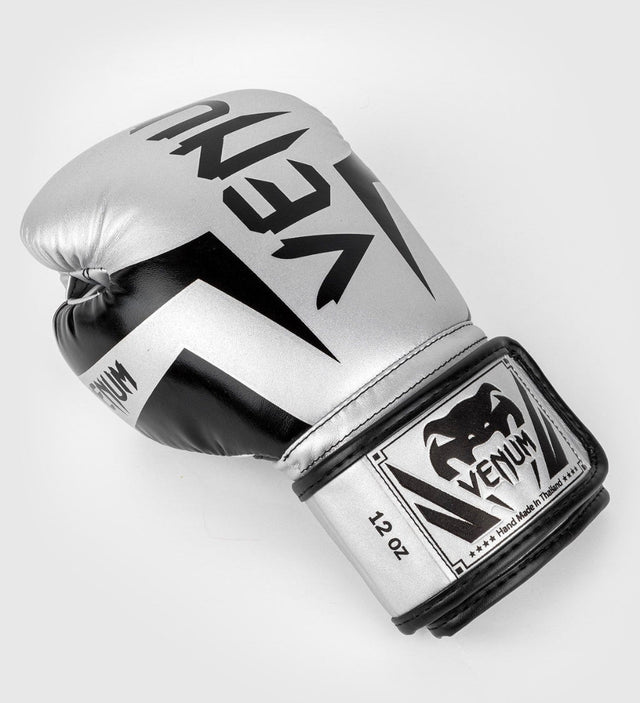 Venum Boxing gloves Elite - Silver/Black - Boxing gloves
