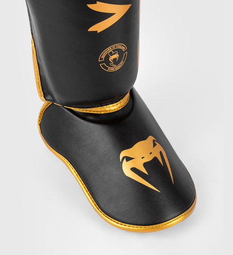 Venum Shin guards Challenger – Black/Gold – Shin guards