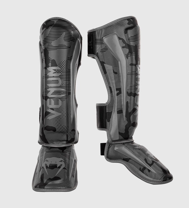 Venum Shin guards Elite – Camo Grey – Shin guards