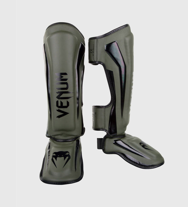 Venum Shin guards Elite – Green/Black