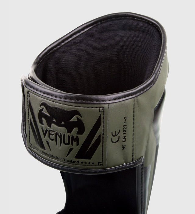 Venum Shin guards Elite – Green/Black – Shin guards