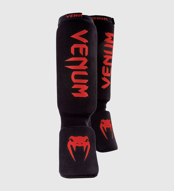 Venum Shin guards Kickboxing Kontact – Black/Red