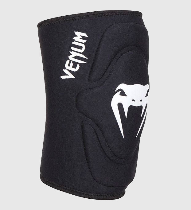 Venum Kontact Knee pads – Black/White – Knee pads