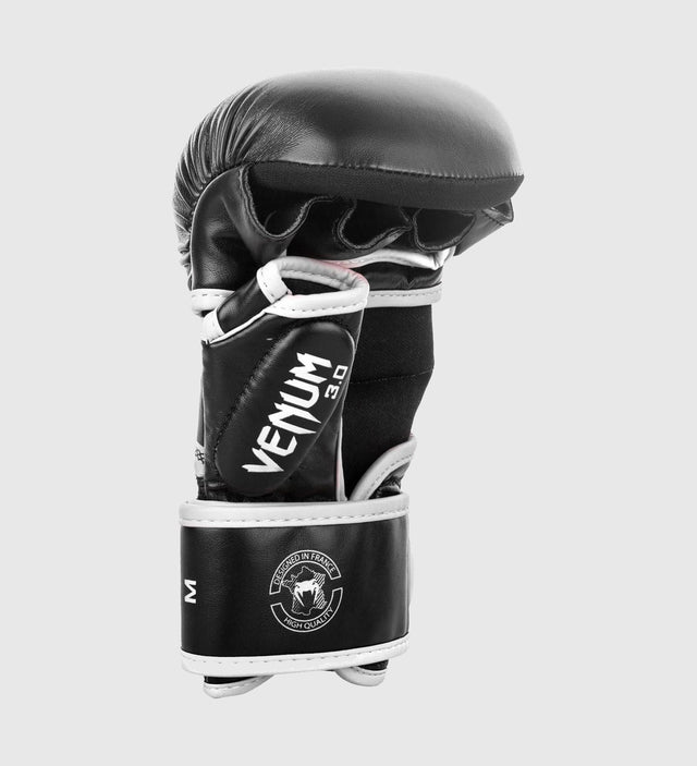 Venum MMA Sparring Gloves Challenger 3.0 – Black/White – MMA sparring gloves