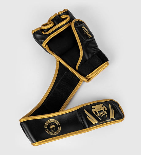 Venum MMA Gloves Challenger – Black/Gold – MMA gloves