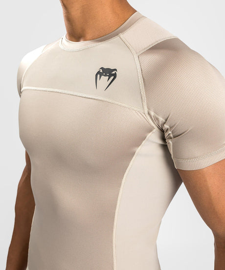 Venum Rashguard G-Fit Air Short Sleeves – Sand – T-shirt