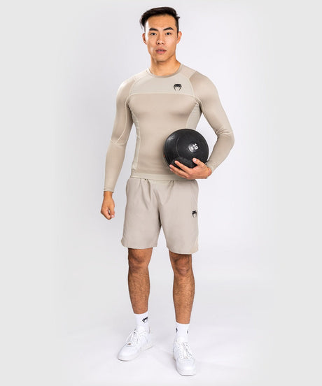 Venum Rashguard G-Fit Air Long Sleeves – Sand – T-shirt