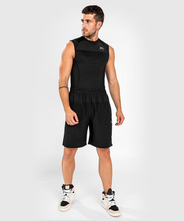 Venum Rashguard G-Fit Air Sleeveless – Black/Black – T-shirt
