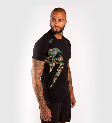 Venum T-shirt Giant - Black/Camo - T-shirt