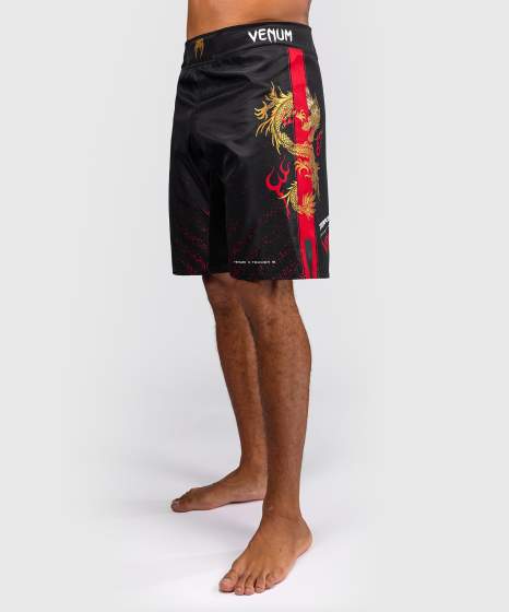 Venum x TEKKEN 8 - MMA Shorts - Marshall Law - Black/Red/Gold