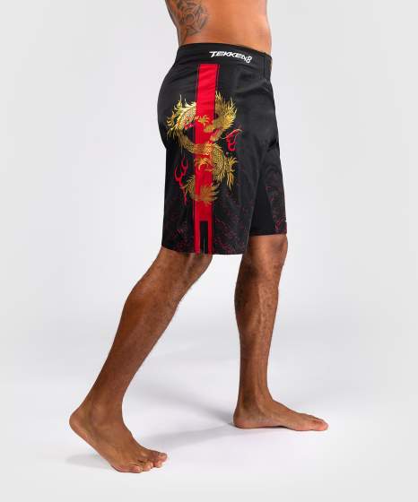 Venum x TEKKEN 8 - MMA Shorts - Marshall Law - Black/Red/Gold