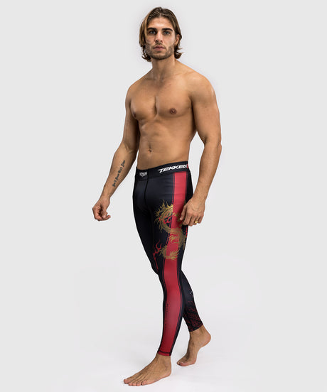 Venum x TEKKEN 8 - Spats - Marshall Law - Black/Red/Gold