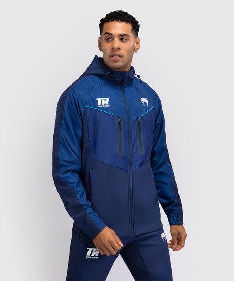 Venum x Top Rank Original Full-Zip Hoodie - Navy Blue